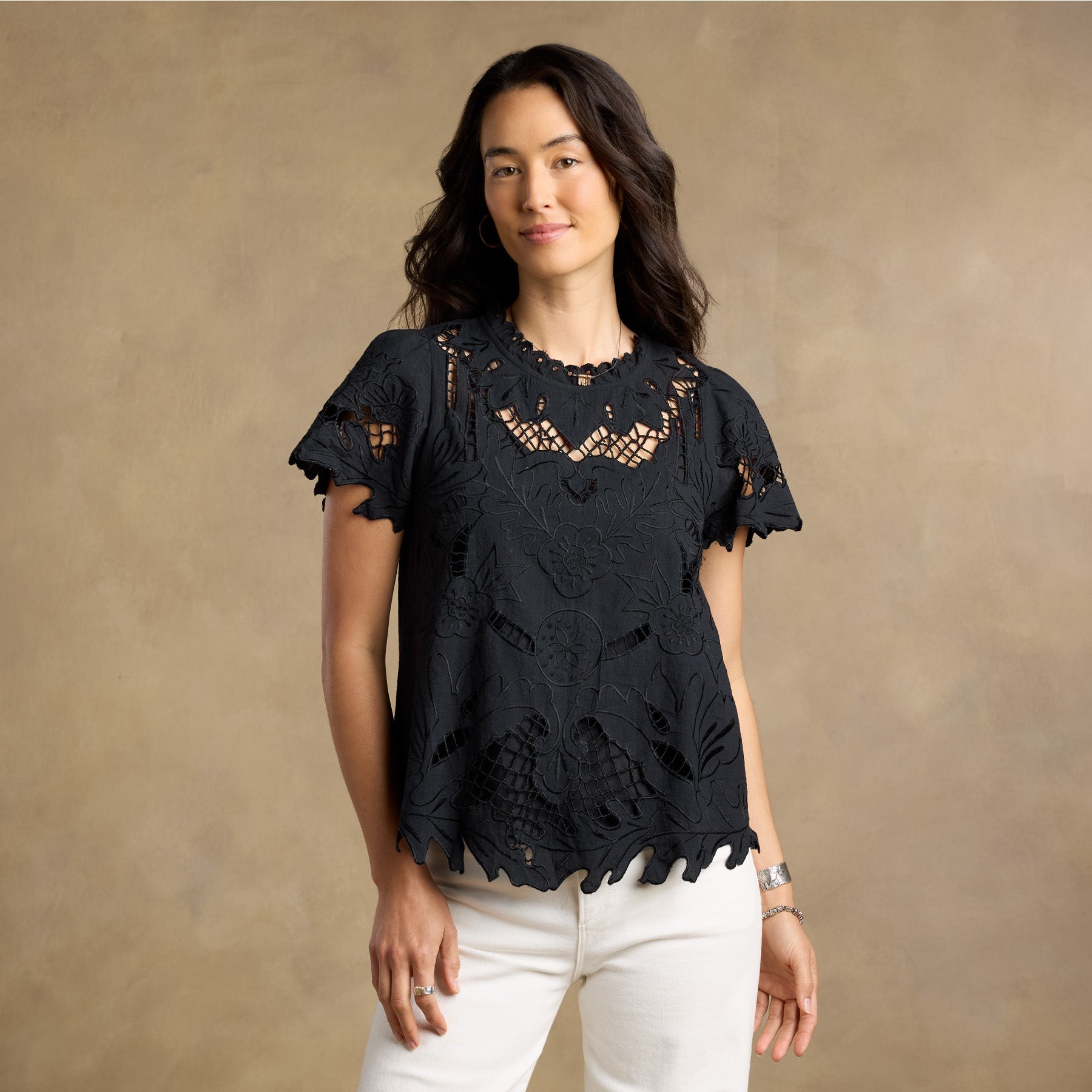 Ayre Lace Top. Petite