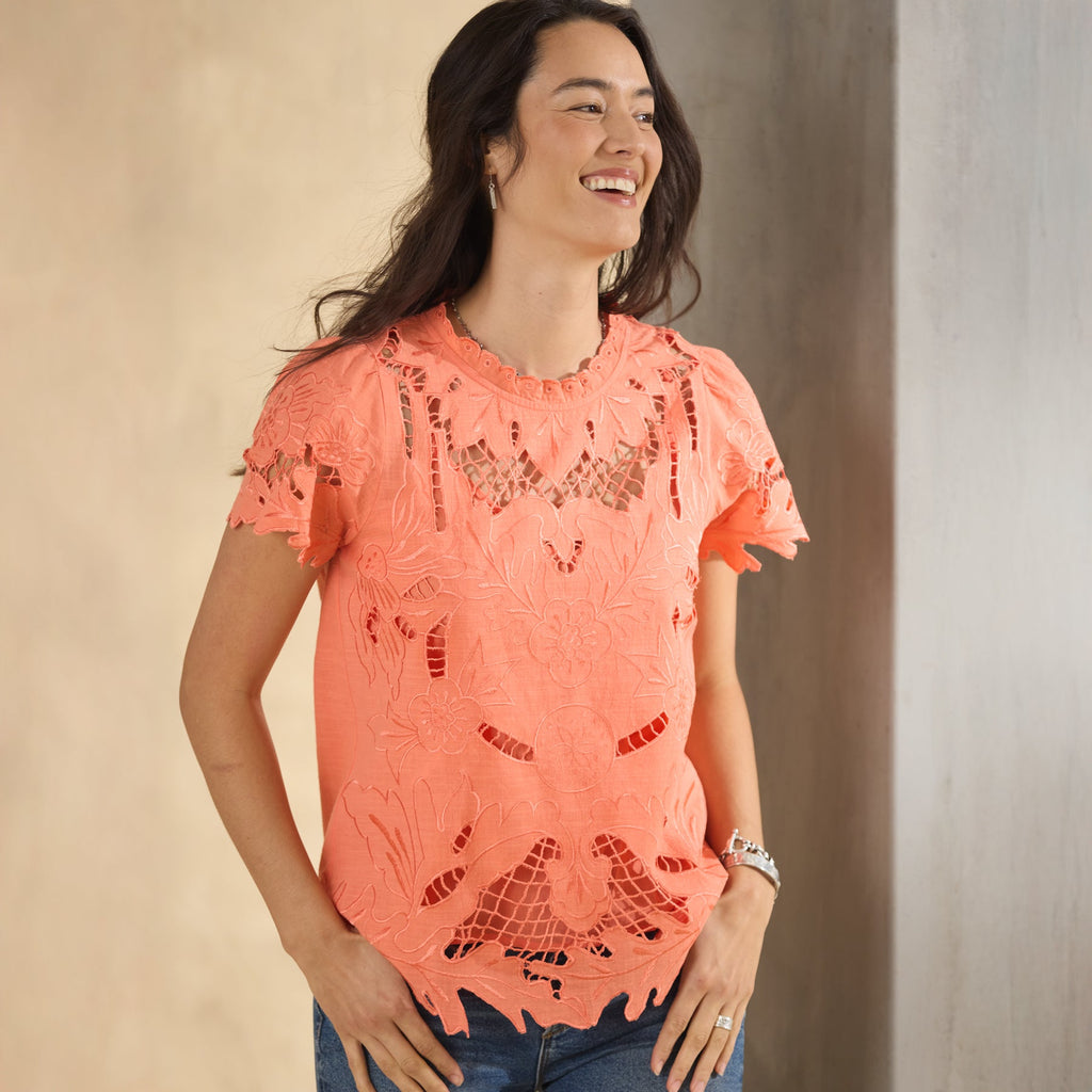 Ayre Lace Top. Petite