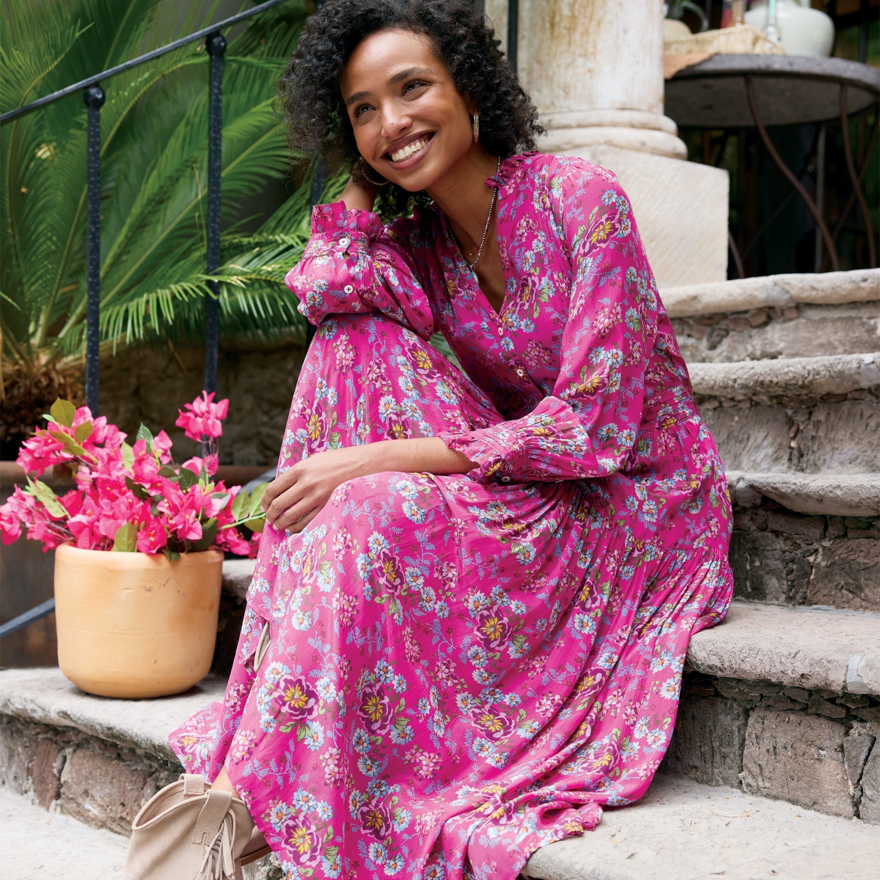 Zora Floral Dress