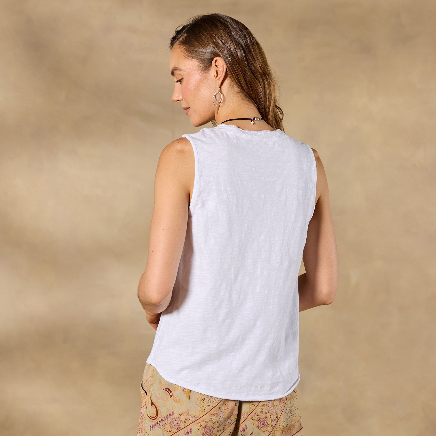 Brooks Henley Tank