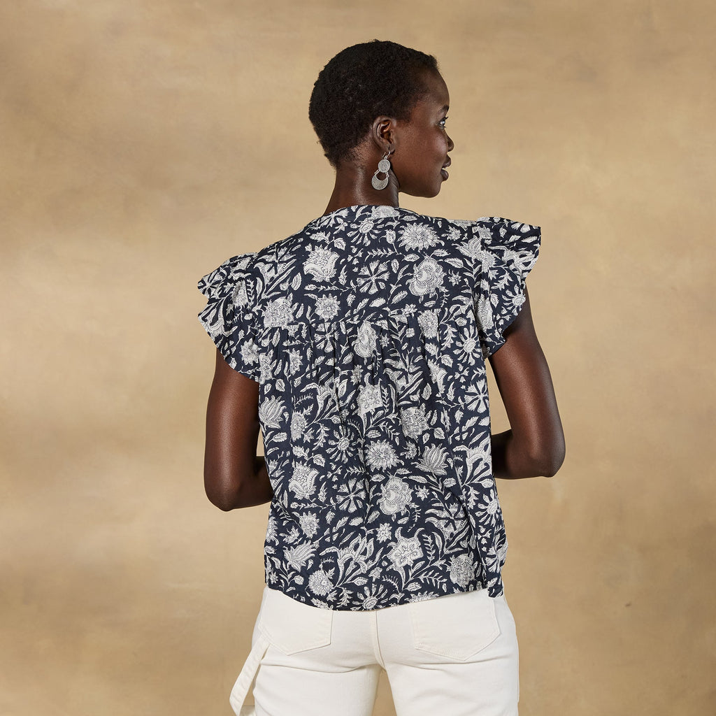 Magnolia Floral Top