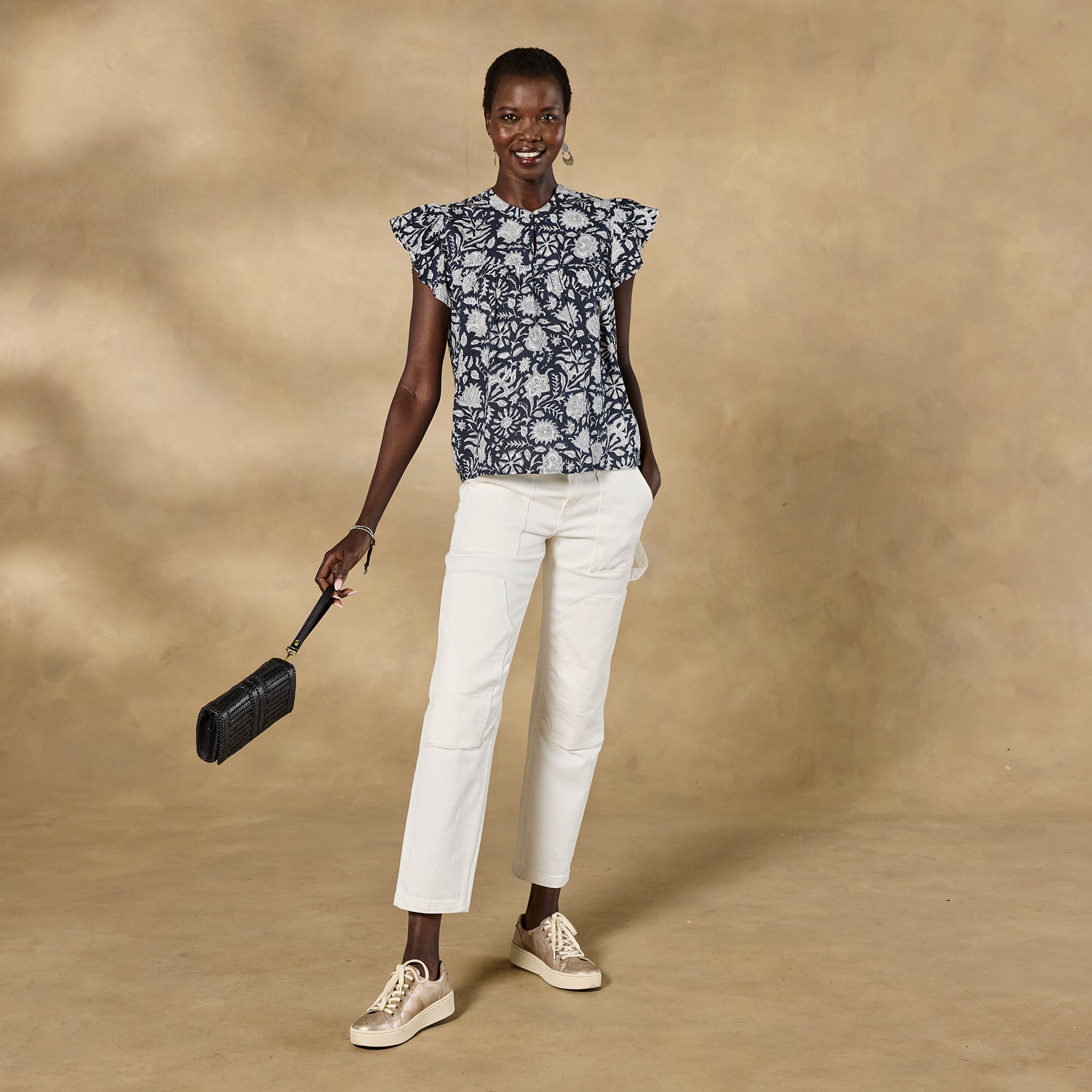 Magnolia Floral Top