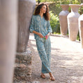 Zeeland Printed Blouse
