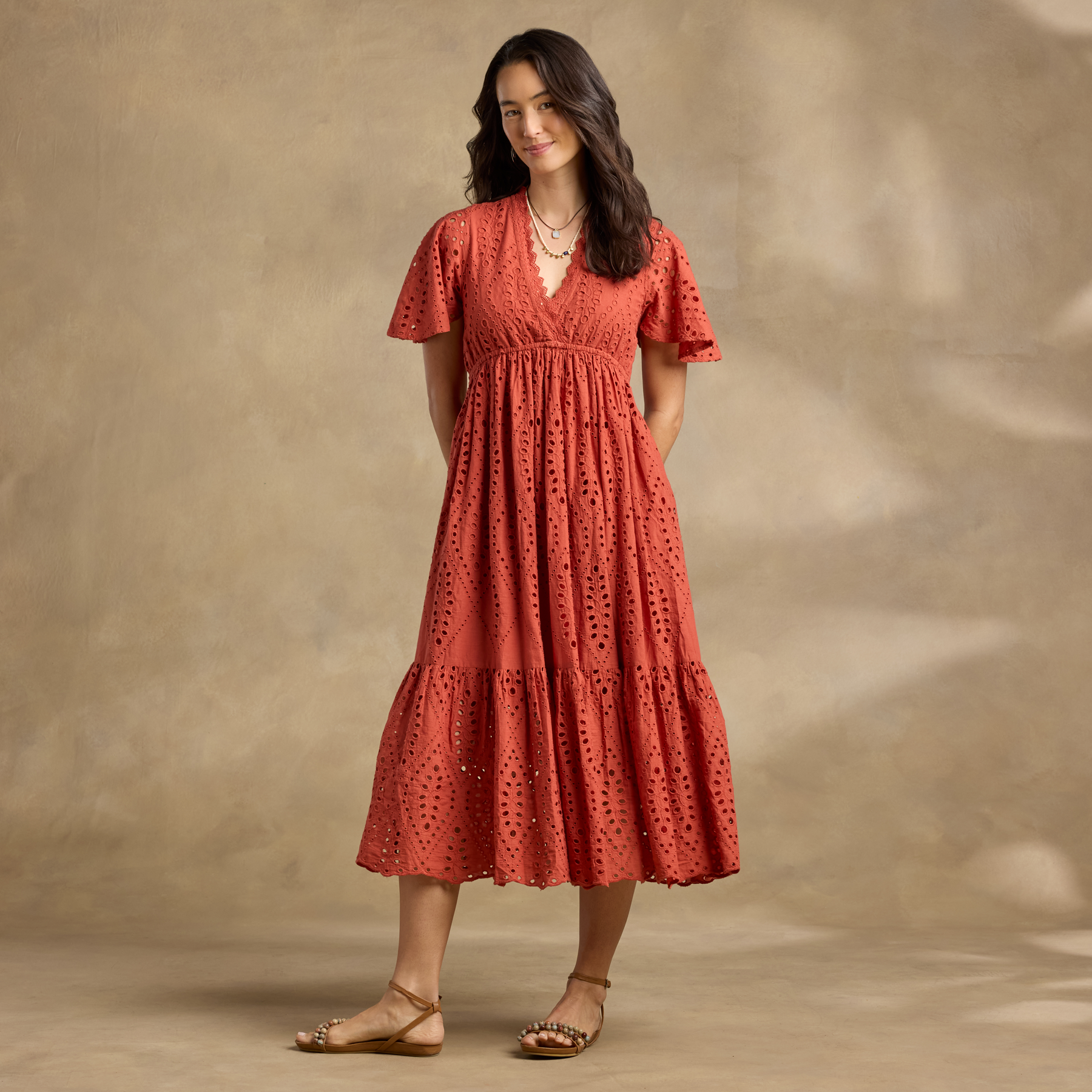 Avellino Eyelet Dress