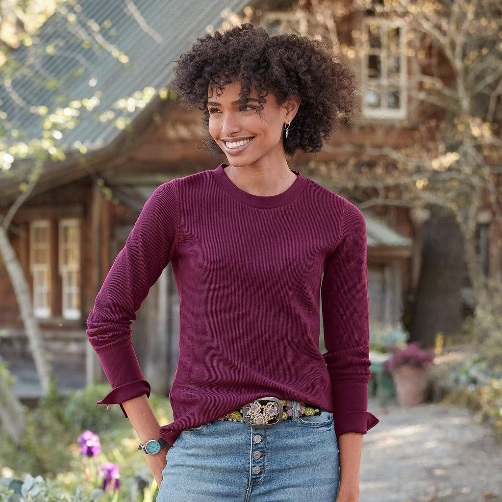 Crewneck Thermal. Petite