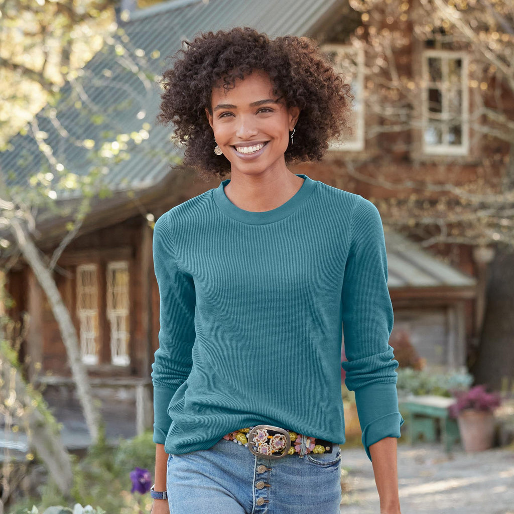 Crewneck Thermal. Petite