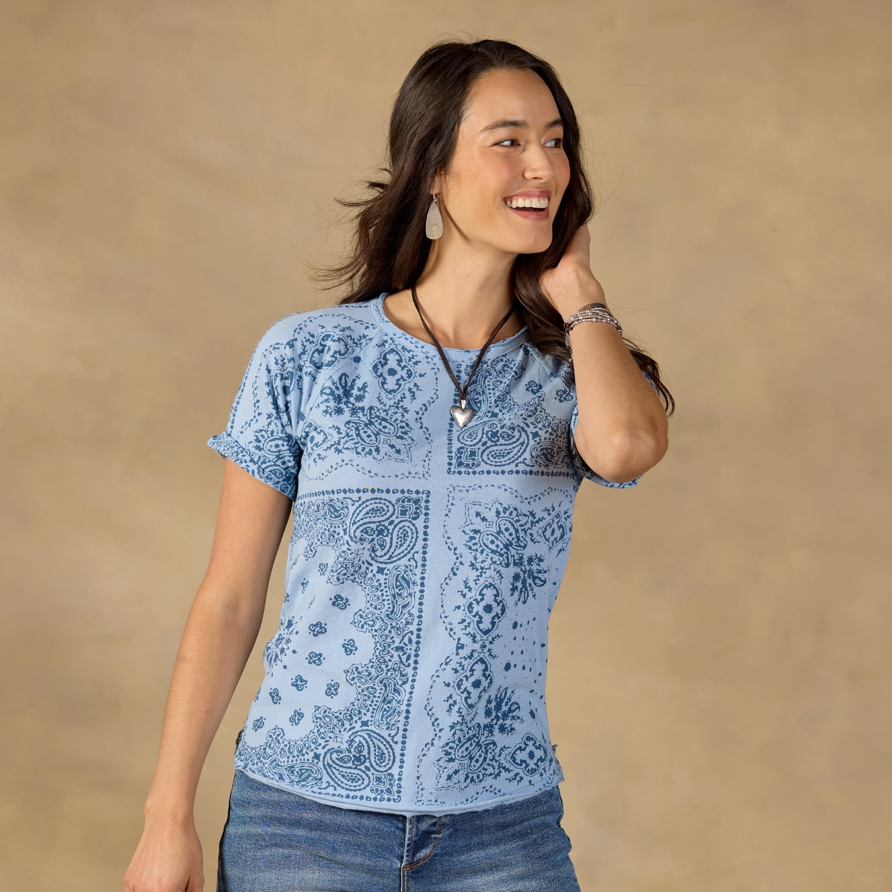 Miranda Bandana Tee