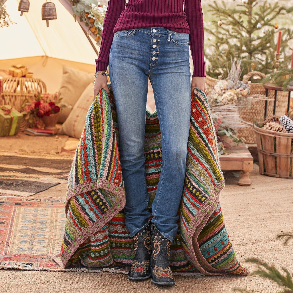 Gigi High Rise Straight Leg Jeans